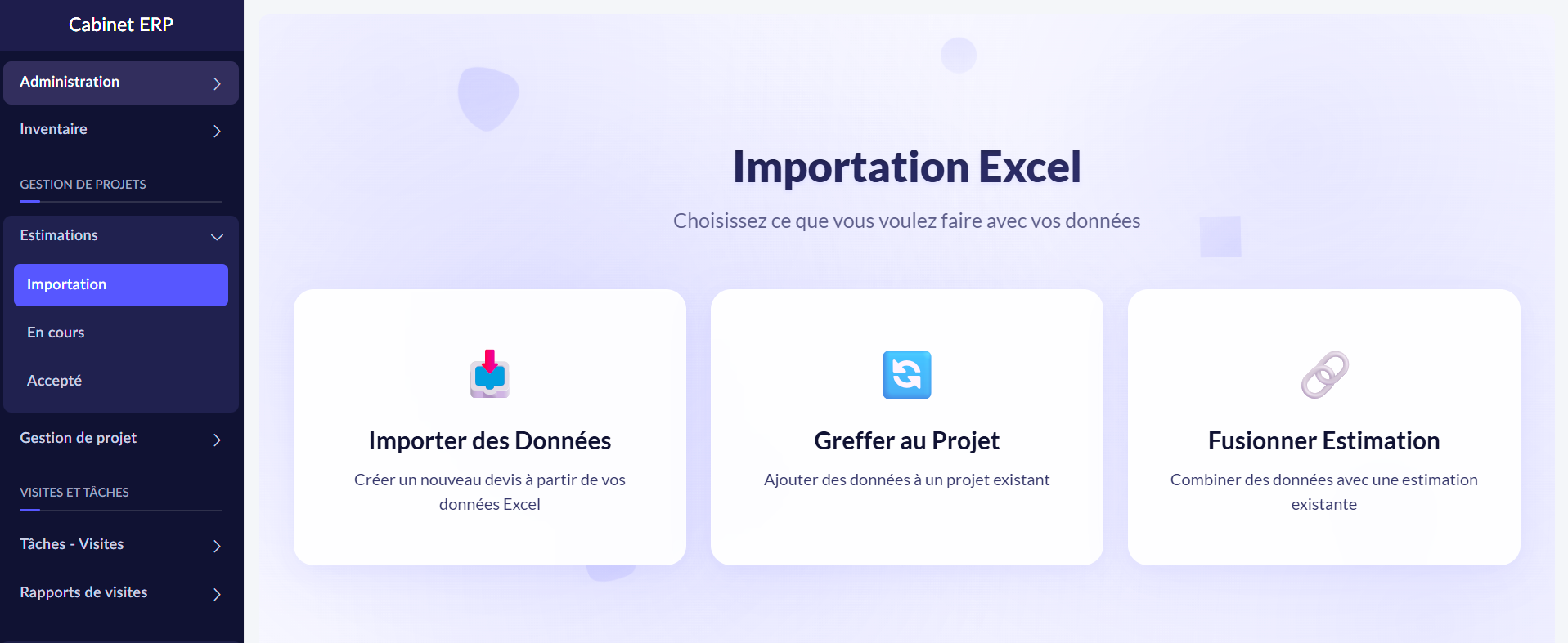 Estimation - Importation